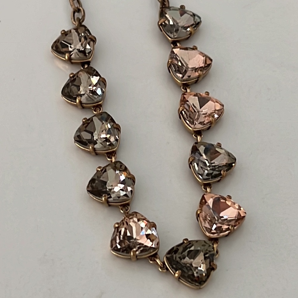 Stella and Dot Somervell Necklace, Peach Vintage 2013, retired